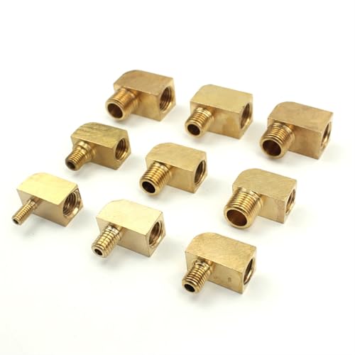 Qinlu-Brass Connector Hose Fitting M6 M8 M10 1/8