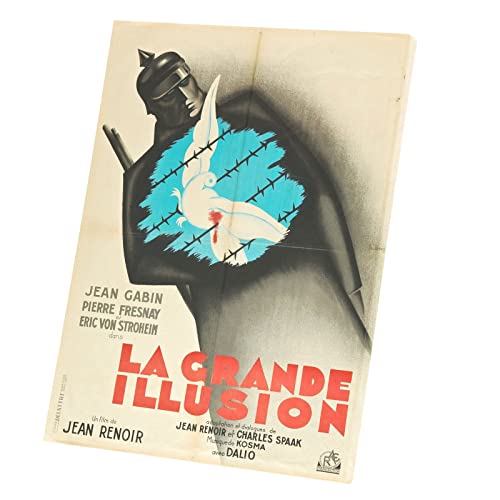 Affiche La Grande Illusion rétro : tableau vintage pour salon ou bureau