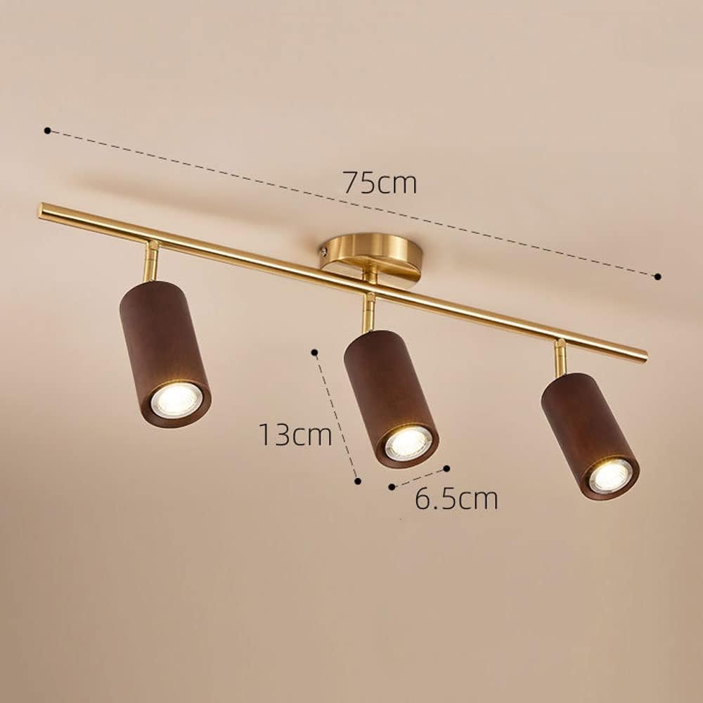 Faretto da soffitto a LED con illuminazione a binario fisso, montaggio regolabile, lampada da accento