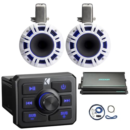 KICKER 51KBTR Marine Bluetooth Powersport Sistema de Audio