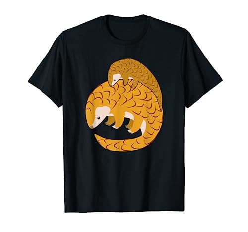 Pangolin Design Funny Mother And Kid Family