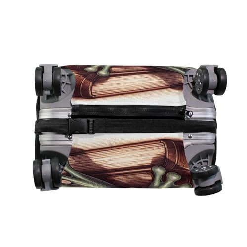 Joisal Frog Playing Violin Luggage Covers for Suitcase Fit 18-32 Inch Luggage Identifiers for Suitcases Unique4