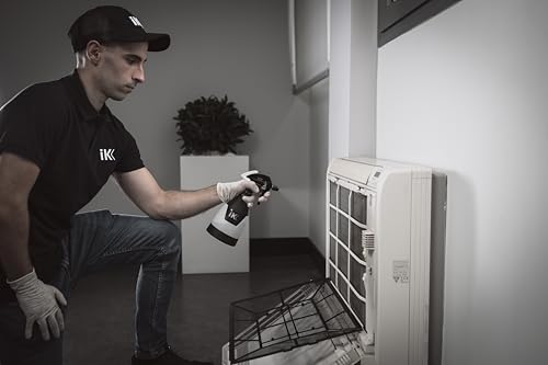 IK Multi Trigger Mini 360 Professionelles Sprühgerät - 360º-System - Weiß/Opulenter Garten - Kunststoff - Wiederverwendbar und nachfüllbar - 20 Oz - 360-Grad-Sprühfähigkeit in allen Positionen