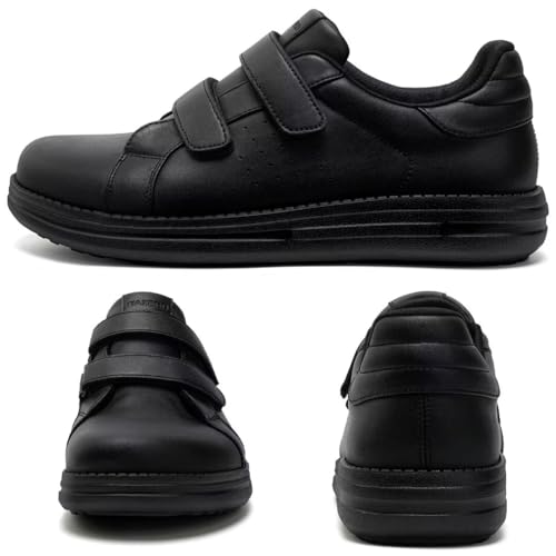 Image of 1TAZERO Wide-Shoes for Men Toe-Box Walking - Extra Wide Width Barefoot Orthopedic Shoes for Men Casual Shoes with Arch Supprot