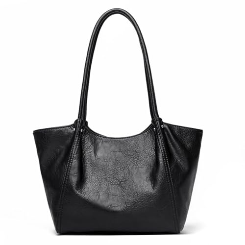Waniki Handtasche Damen Mittelgroß Umhängetasche Vintage Leder Tote Bag Große Shopper Tasche Elegant Schultertasche Groß Tragetasche Multi-tasche Beuteltote Hobo für BüRo Einkauf Schule Lässig