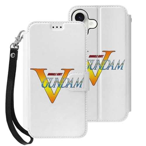 iPhone17用ケース 機動戦士Vガンダム 手帳型 キックスタンド機能 財布型ケース おしゃれ アイフォン17用カバー カード収納