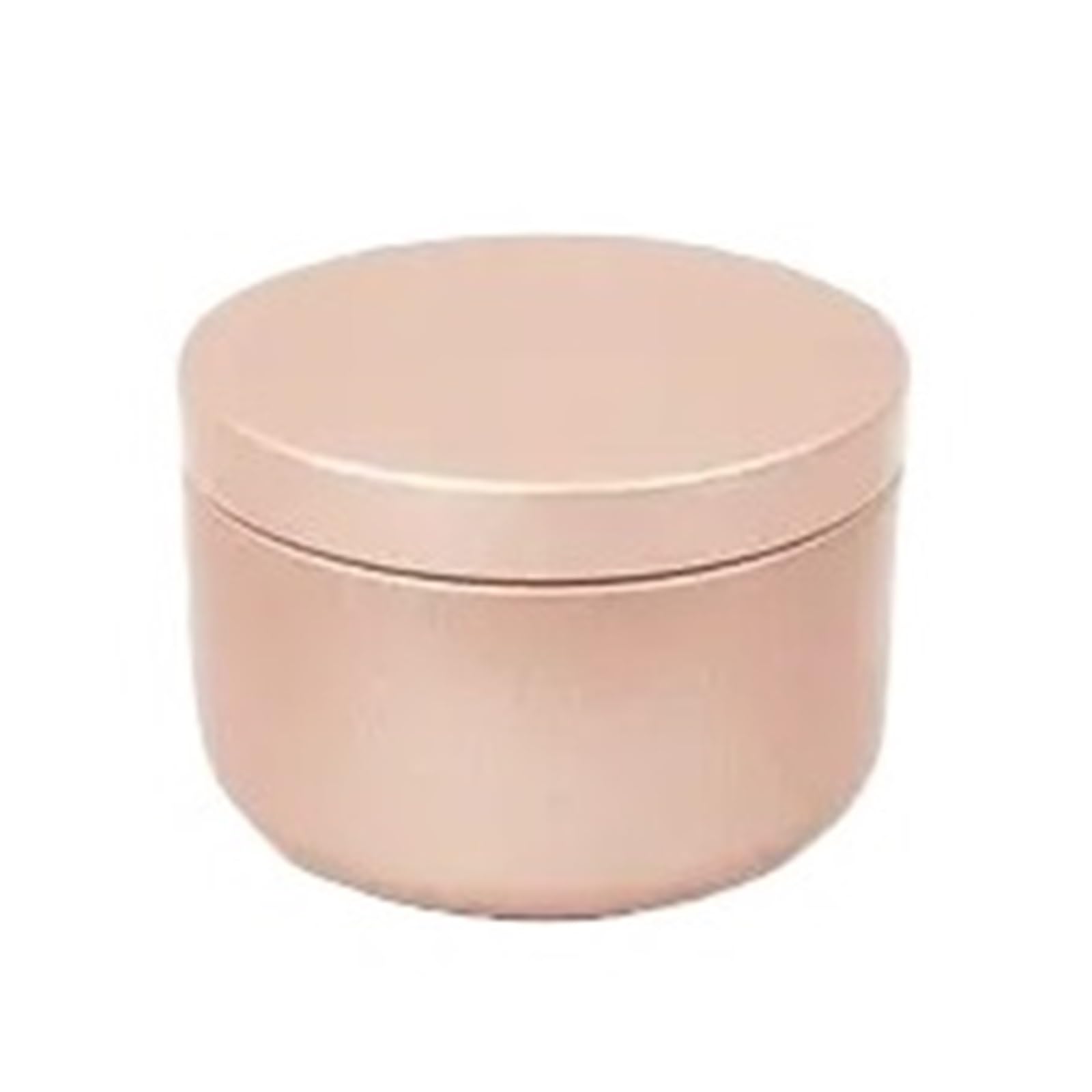 Candle Tins, Aluminum Round Candle Tin Jar 50ml 53x37mm Multicolor 10/20/30/50/80 Pcs(Frosted Pink,30pcs)