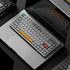 nuphy Air75 V2 Low Profile Wireless Mechanical Keyboard, Hot-swappable, Supports Bluetooth/2.4g/USB-C Connectivity (Black, Gateron Aloe Switches)
