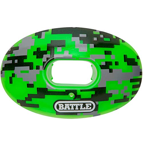 Battle Sports Oxygen Camo Limited Edition, Neon Green Camo, Adult/Youth