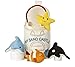 Aurora World Baby Talk My Sand Castle Carrier Plush, 8"