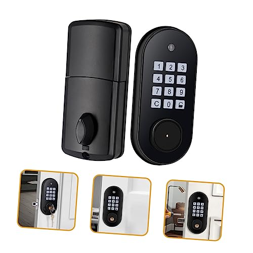 Serrure de porte électronique sans clé Hemobllo avec code d'entrée sécurisé pour maison