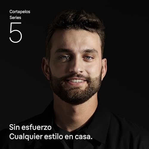Cortapelos Braun Series 5 HC5530 negro resistente al agua con 17 longitudes 2
