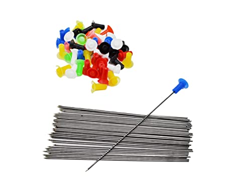 Black Rhino Blowguns 40 Caliber Blowgun Ammo, (40 Cal Target Darts Mixed Color 50 pc)
