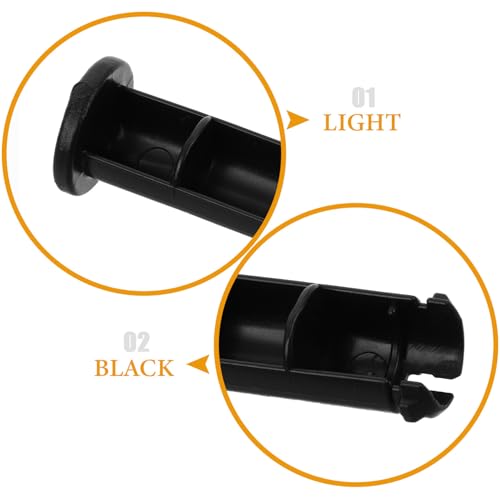 Image of GLEAVI Trash can Latch 6.37 Inch Plastic Locking Pin for Garbage Bin Lid Secure Fit 4 Pack Trash can Lock Accessories for Indoor Outdoor Use