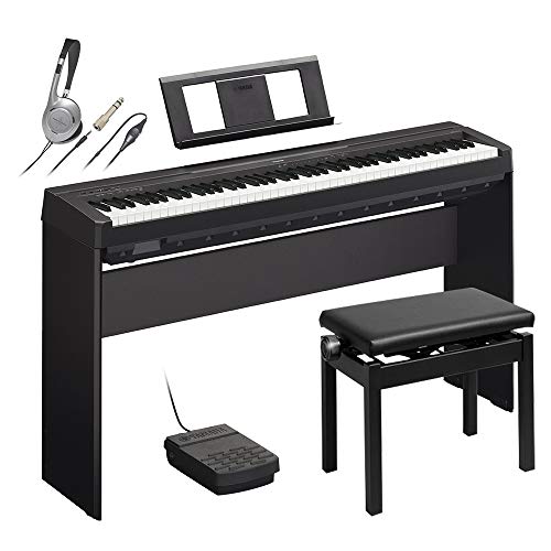 Yamaha P-45 88鍵デジタルピアノ ブラック　椅子付き 楽天市場】P-45（電子ピアノ｜ピアノ・キーボード）：楽器・音響機器の通販