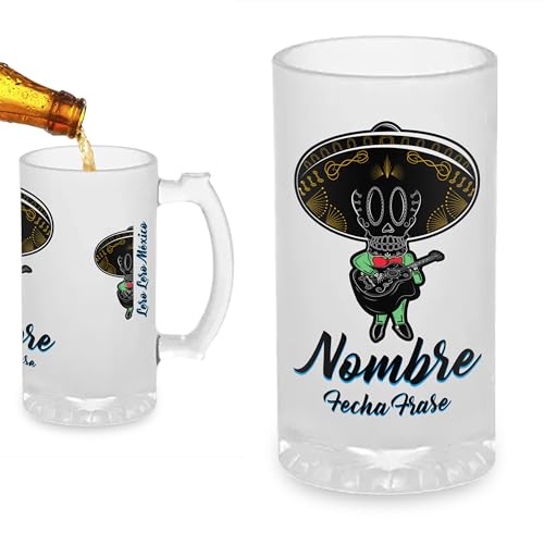 La Mejor Lista de tarros dia del padre - 5 favoritos. 38 Lero Lero México/TARRO CERVECERO PERSONALIZADO - Tarro de Cerveza - Tarro para Cerveza - Regalo para Papá - Tarro de vidrio - Vaso para Cerveza - Regalo para el Día del Padre -...