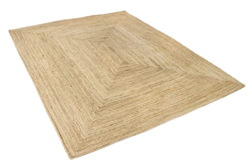 Tapis en jute Alhambra : solution robuste pour sublimer un salon passant