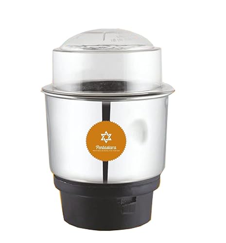 pentastara -Chutney(small) Jar Suitable For-Bajaj, PREETHI, MORPHY Richards,SUMEET, GANGA, Orient, USHA, Crompton, LifeLong, JAIPAN, Cello (400ml Capacity)