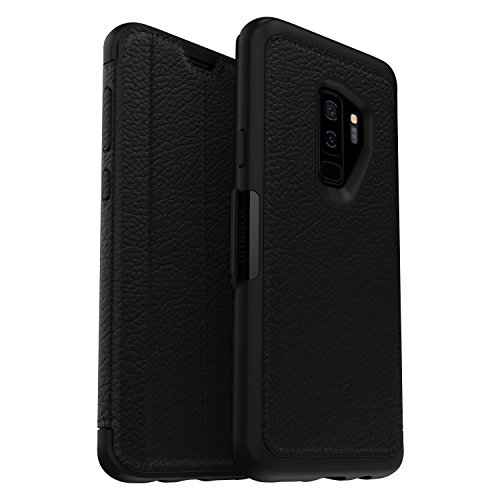 OTTERBOX STRADA SERIES Case for Samsung Galaxy S9+ - Retail Packaging - SHADOW (BLACK/PEWTER)