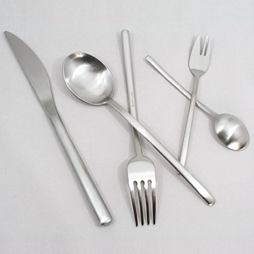 Amazon | メプラ MEPRA ステンレスカトラリー5ピースセット「DUE ICE