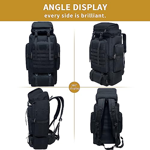 Vaupan 80 Liter Wanderrucksack für Camping und Outdoor-Aktivitäten