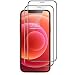 Produktbild Svanee Panzerglas Schutzfolie für iPhone 12 / iPhone 12 Pro (6.1 Zoll), [2 Stück] [9H Härte, Anti-Kratzen, Vollständige Abdeckung] Displayschutz Panzerglasfolie für iPhone 12 Pro/iPhone 12