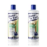 Mane 'n Tail Repair 'n Strengthen Shampoo & Conditioner (20 Oz Each) – Cucumber & Aloe, Sulfate & Paraben Free, Vegan, with Argan, Coconut, Hyaluronate & Biotin for Strong, Healthy Hair