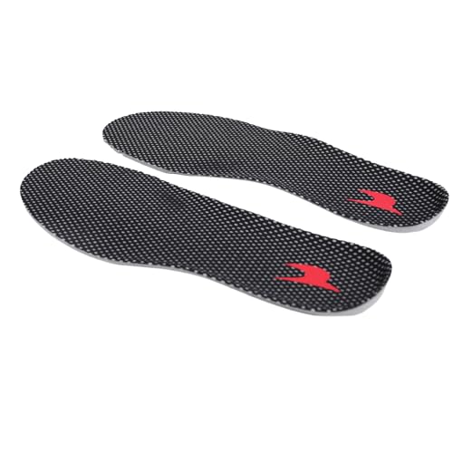 Image of Shoe Insoles, Comfort Thin Lightweight Shock Absorption and Cushion Shoe Insole, Best Insoles for Men and Women for Everyday Use (Yellow Lines, XXL: Men 12-14 / Women 13.5-15 -(290mm-300mm))