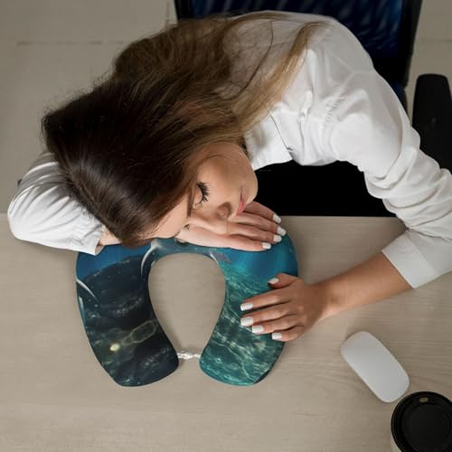 Almohada cuello espuma viscoelástica tamaño único miniatura 7