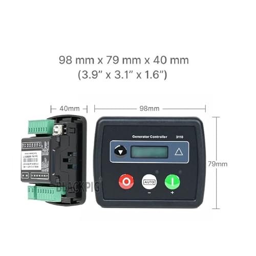 Modulo DSE3110 MPU controlador compacto con pantalla LCD de parada automatica 3