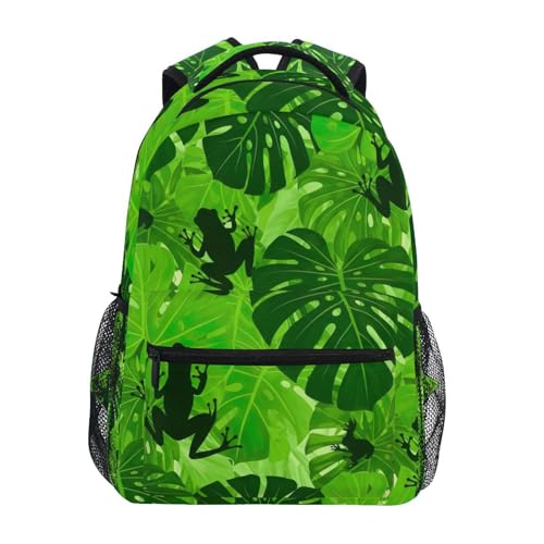 Elementary School Backpack for Boys Girls, Lightweight Printed Kids Travel Bag, Back to School Supplies, 15L