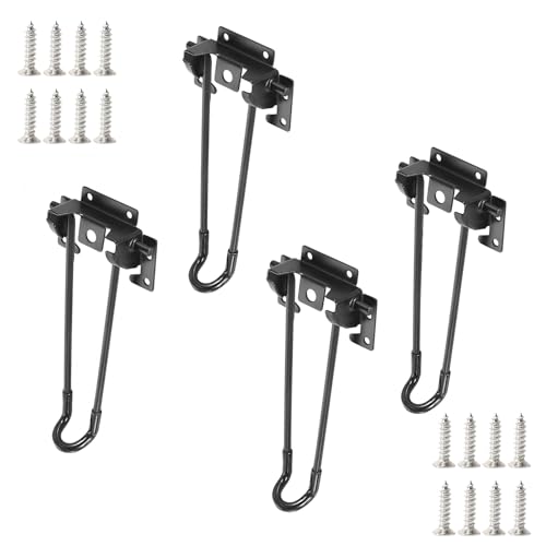 Patas de mesa plegables de 20 cm para renovar tus muebles auxiliares de cocina exterior y hogar 2