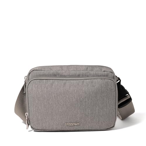 Image of Baggallini Modern Belt Bag 5x8 Travel Fanny Pack Sling Bag Waistpack w /RFID Card Holder Water-resistant Crossbody Bag