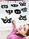 24pcs Tier Masken Kratzbilder für Kinder, Scratch Crafts Kinder Set mit Bändern Kratzstift, DIY Handwerk Masken zum Basteln für Geschenk Kindergeburtstag Spiele Party Mitgebsel Fasching Deko