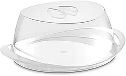 UZ - Porta Bolo Gold Transparente