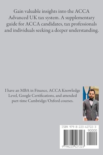 ACCA Advanced Taxation: United Kingdom Reference