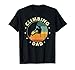Hombre Padre escalador Camiseta