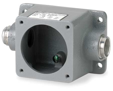 Back Box, 30A, 3/4" Hub, Straight, Feed-Thru