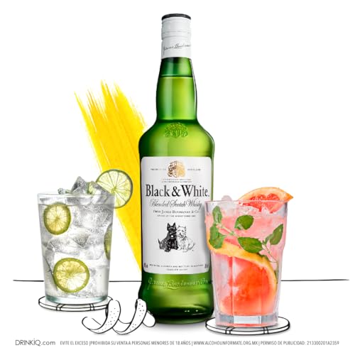 Botellas Black & White - Estilo en cada trago 2 Imagen adicional