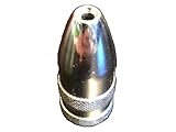 M&M Smartek Dosierer Rakete Portionierer sniff Snuff Bottle Sniffer Spender Schnupf Dispenser Alu Rakete Deutschland (Silber)