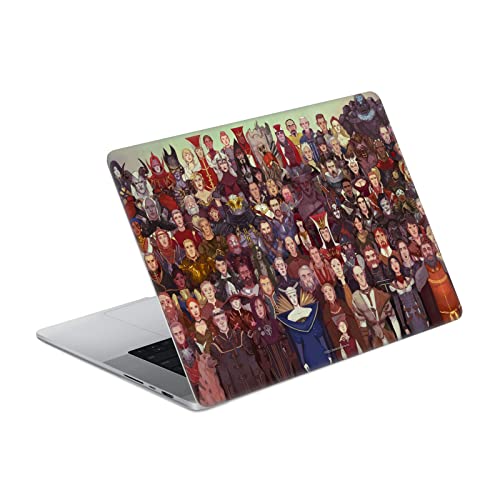Skin MacBook Pro 16 A2485 Dragon Age autocollant vinyle par Head Case Designs