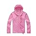 Produktbild Sonnendichte Kleidung für Damen, Outdoor-Sport, winddicht und wasserdicht Gr. XS, rose