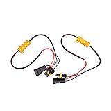 Dromedary 9005 HB3 LED Bulbs Headlight DRL No Error Load Resistor No Flickering Decoder 2PCS