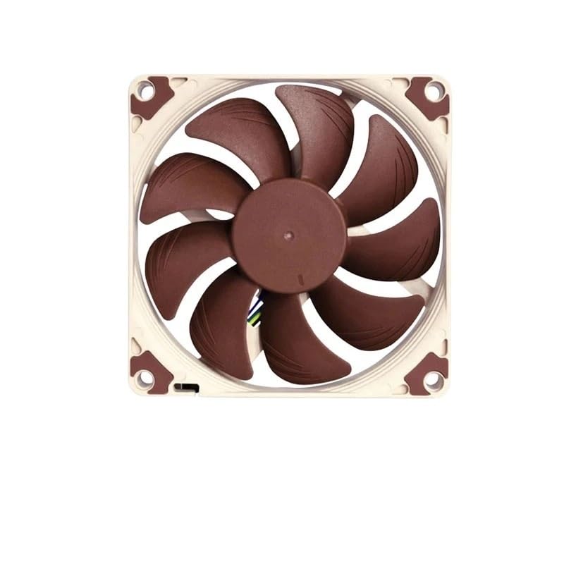 Compatibile con ventola sottile for case CPU da 90 mm, telaio sottile da 14 mm con cuscinetto magnetico SSO, ventola di raffreddamento silenziosa con connessione a 4 pin(NF-A9x14 PWM)