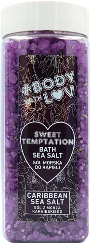 Sal marina del Caribe para el baño - Dulce tentación, 500 g