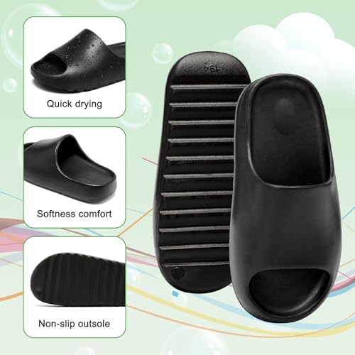 Cloud Slides for Kids Boys Girls Soft EVA Slippers-Toddler Little Kids Comfy Thick Sole Shower Slide Sandals Summer Beach Pool Shoes3