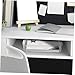 STOBOK File Box Organizer Large Capacity Document Case Convenient Handle for Sorting Files Photos and Magazines Multi-Functional Storage for Office and Home