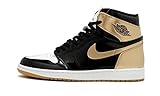 Nike Men's Air Jordan 1 Retro High OG Nrg Gold Top 3', Black/Black/Metallic Gold, 11.5