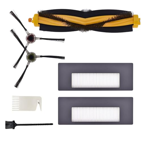 cann Filter and Brush Set Compatible with Ecovacs Deebot OZMO 900/901 Robotic Vacuum Cleaner, DE5G-KTA