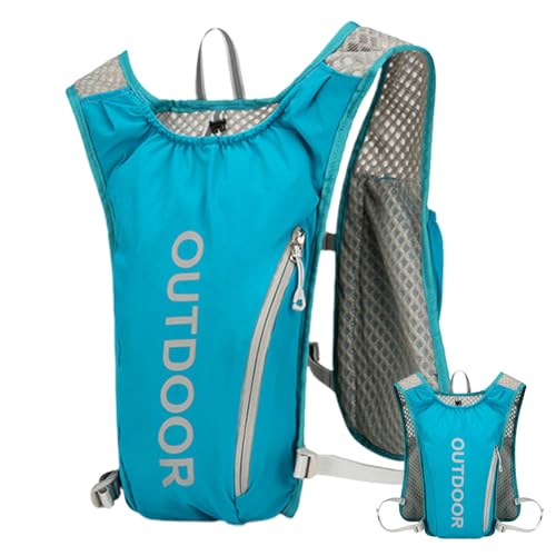 Chaleco de running de 5 litros ideal para competiciones de ciclismo y rutas de montañismo